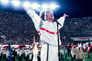 Whitney Housto cantando 'Star Spangled-Banner' en la Super Bowl de 1991, en el Tampa Stadium de Florida. El partido enfrentó al campeón de la AFC los Buffalo Bills y al campeón de la NFC los New York Giants Whitney Housto cantando 'Star Spangled-Banner' en la Super Bowl de 1991, en el Tampa Stadium de Florida. El partido enfrentó al campeón de la AFC los Buffalo Bills y al campeón de la NFC los New York Giants