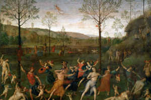 'El combate entre el Amor y la Castidad' (1505, óleo sobre lienzo, Musée du Louvre, París) 'El combate entre el Amor y la Castidad' (1505, óleo sobre lienzo, Musée du Louvre, París)