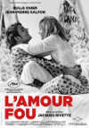 Cartel de la pel&iacute;cula "L'amour fou&;quot;