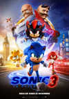 Cartel de la pel&iacute;cula "Sonic 3: La pel�cula;quot;