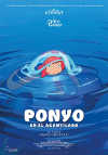 Cartel de la pel&iacute;cula "Ponyo en el acantilado&quot