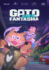 Cartel de la pel&iacute;cula "Anzu, gato fantasma;"