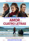 Cartel de la pel&iacute;cula "Amor en cuatro letras&quot