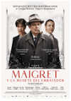 Cartel de la pel&iacute;cula "Maigret y la muerte del embajador;quot;