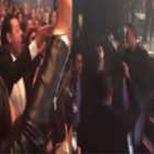 Alejandro Sanz se encara con el maltratador a una mujer en el sal�n Baja Center